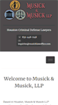 Mobile Screenshot of musicklawoffice.com